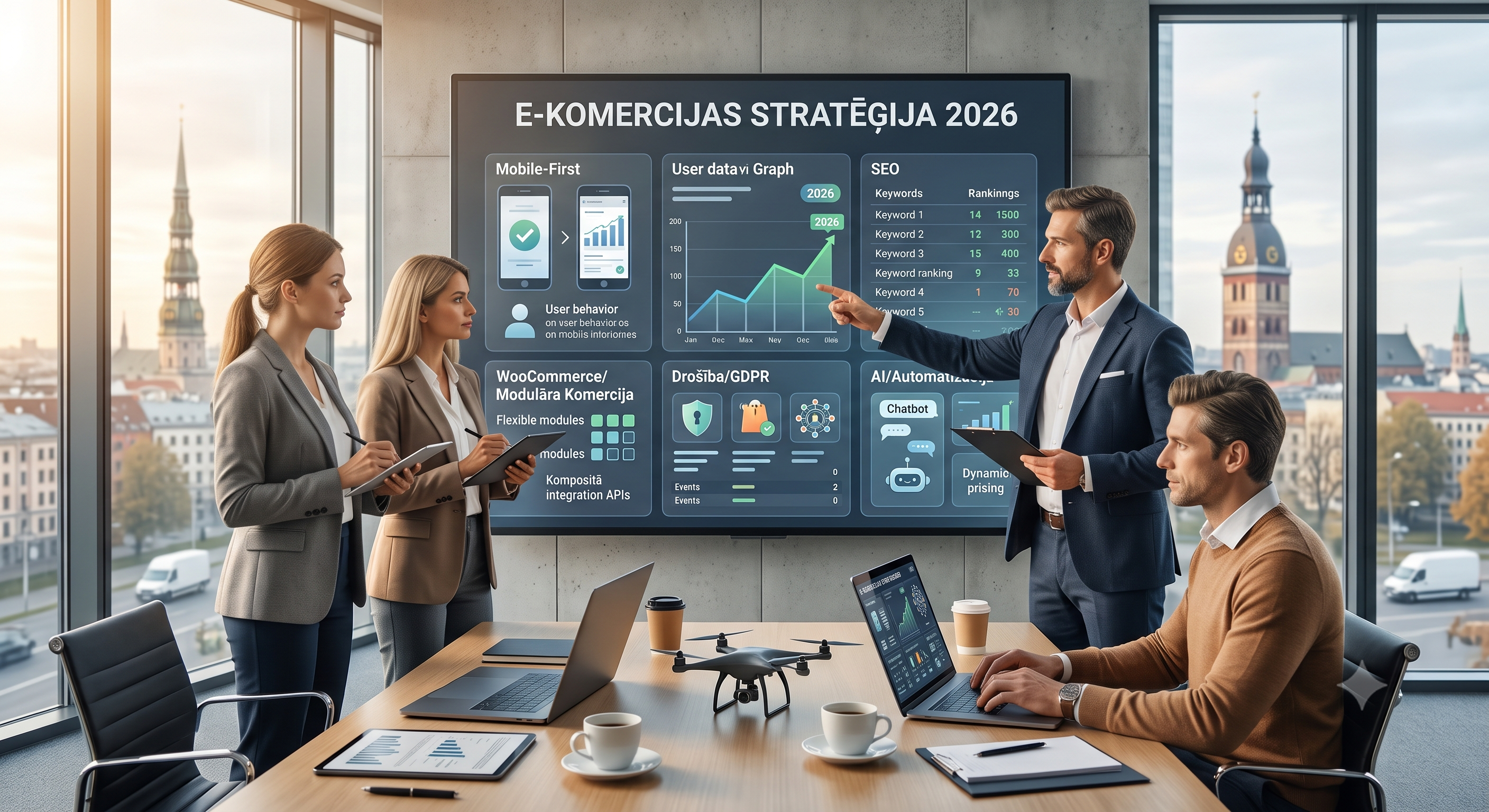 Interneta veikala izstrāde 2026. gadā: galvenie izaicinājumi, tendences un platformu izvēle