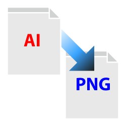 Convert ai file to png