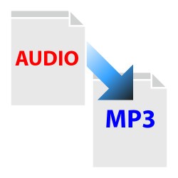Convert audio file to mp3