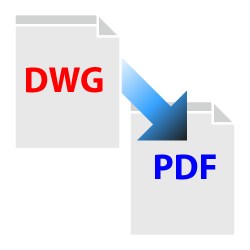 Convert dwg file to pdf