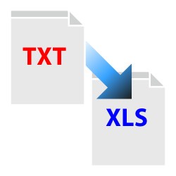 Convert text file to excel