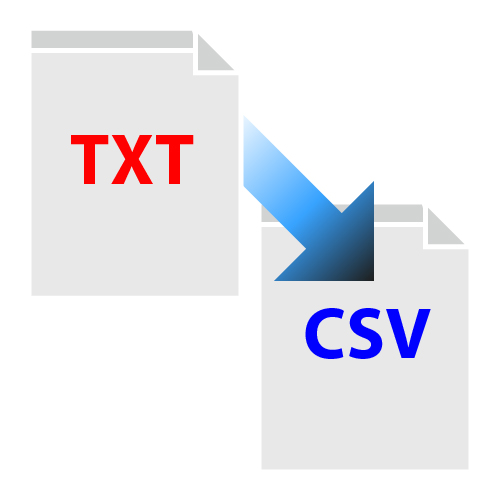 Convert text file to csv